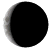 Morning Crescent, 25 days, 8 hours, 27 minutes in cycle