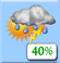 Today: A chance of showers and thunderstorms before 11am, then a slight chance of showers and thunderstorms between 11am and 1pm, then patchy smoke and a slight chance of showers and thunderstorms between 1pm and 5pm. Mostly sunny. High near 84, with temperatures falling to around 82 in the afternoon. Southwest wind around 3 mph. Chance of precipitation is 40%. New rainfall amounts less than a tenth of an inch possible. Today: Chance Showers And Thunderstorms then Slight Chance Showers And Thunderstorms